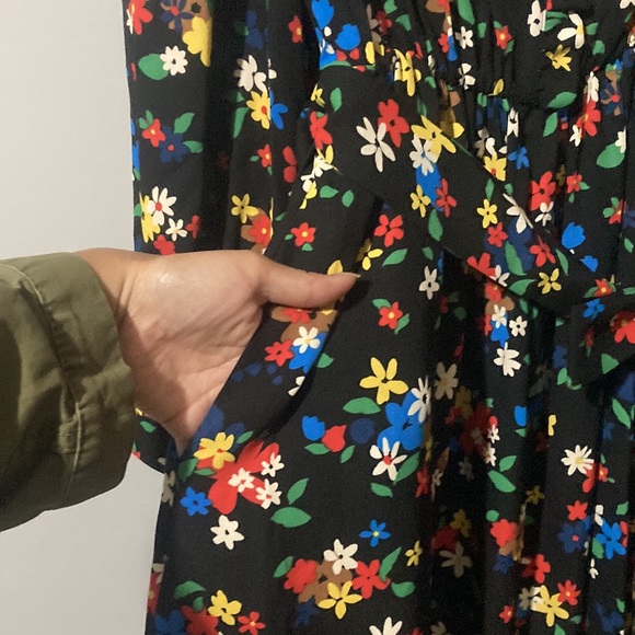 NWT Kate Spade floral long sleeve dress - Picture 7 of 7